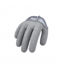 思衛爾F360麻灰色半掌型13針乳膠涂層HPPE防水防扎釣魚手套